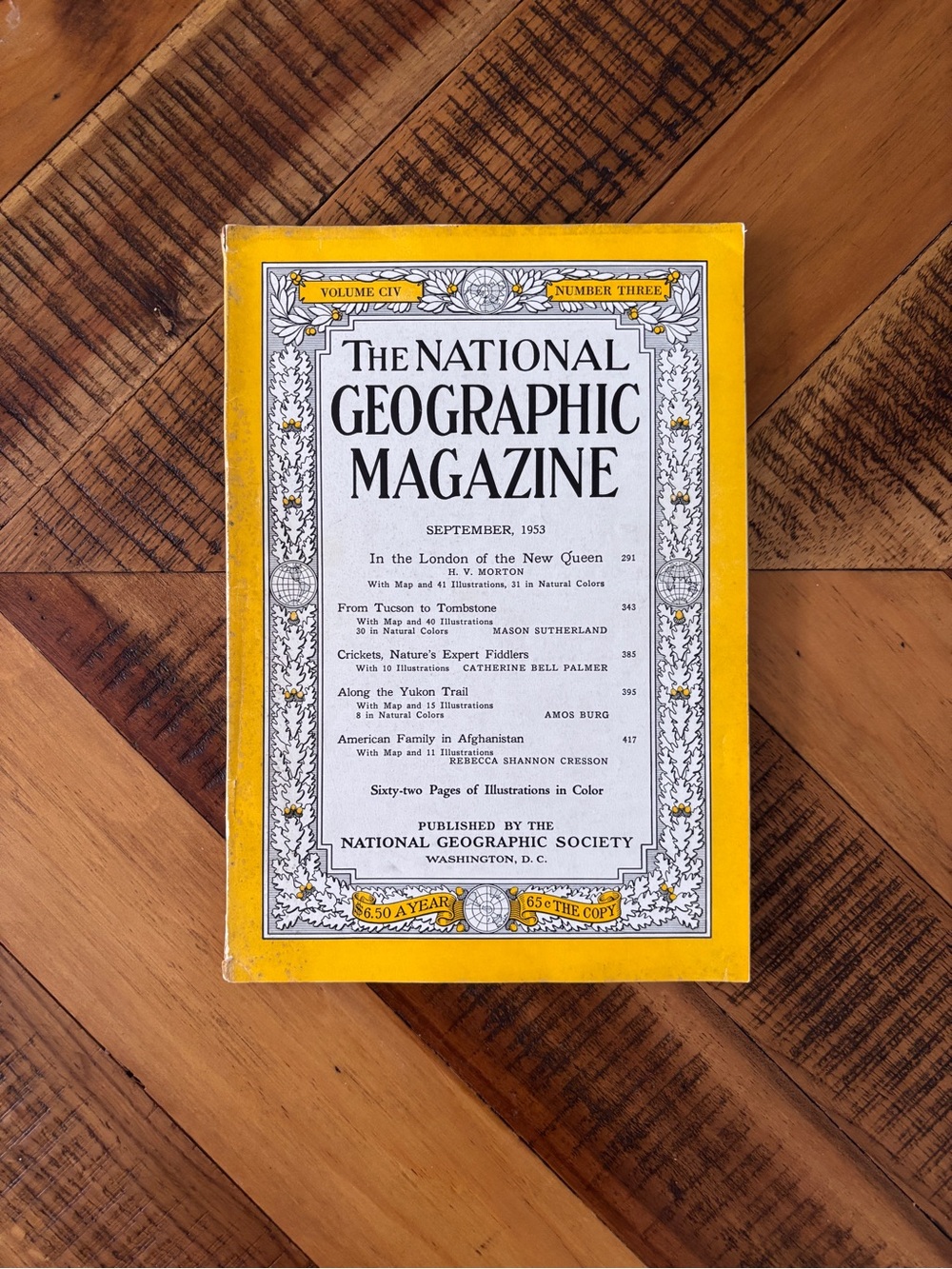 National Geographic September 1953